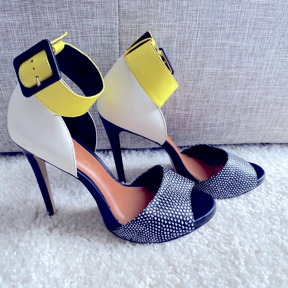 Color Block 4 1/2 heels